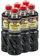 Load image into Gallery viewer, Double pack Kikkoman soy sauce 2x1 l
